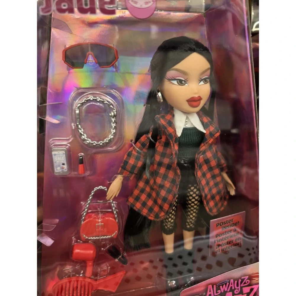 NEW Bratz Alwayz Jade Fashion Doll with 10 Accessories and Poster